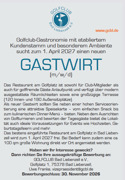 Anzeige Gastro